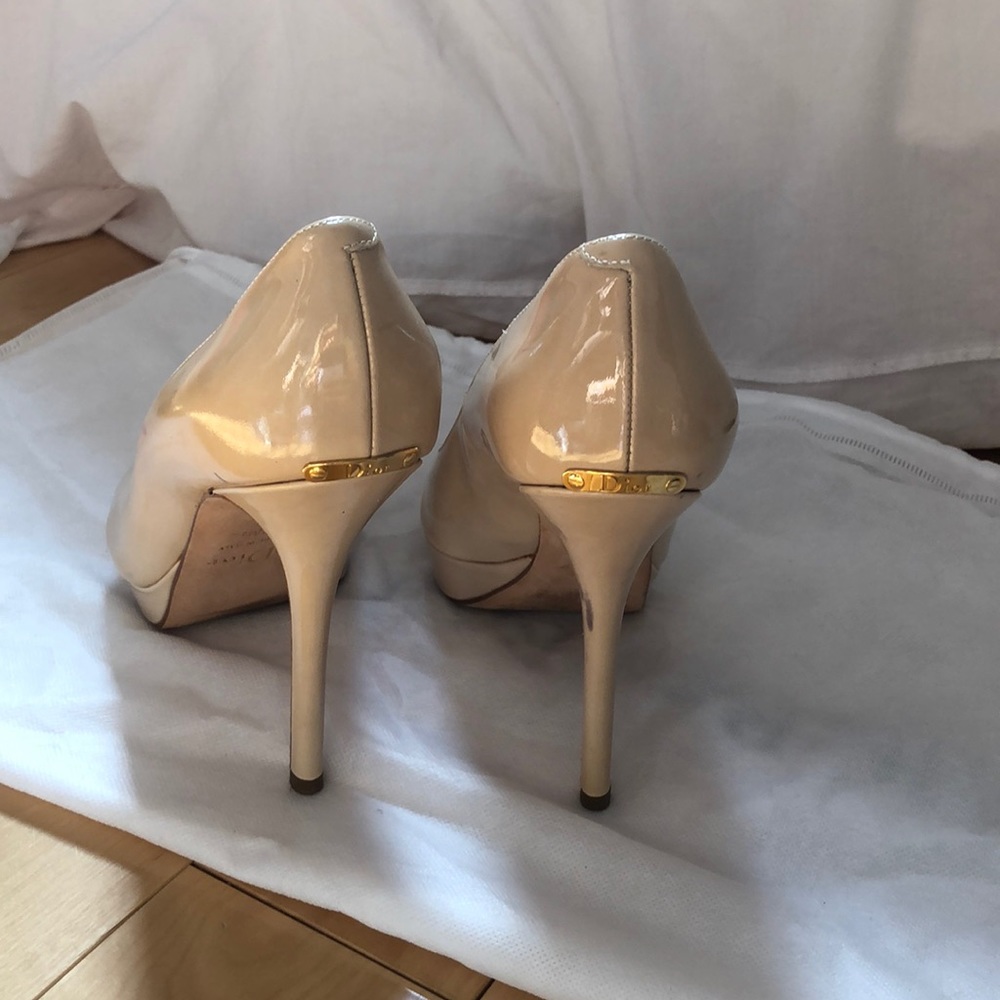 Authentic Christian Dior Stiletto Nude Pumps